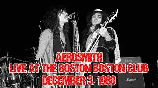 AEROSMITH ~ Boston 1980