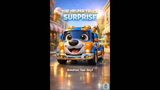 The Helper Truck Surprise #kids #cartoon #animals #duck #cats #rabbit #pawpatrol #fypシ #shorts #usa