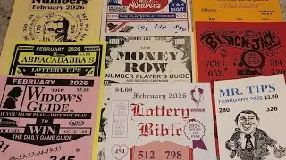 February 2026 Lottery Predictions Sheets Preview #pick3 #pick4 #lottery 