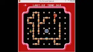 Secrets of Old Clu Clu Land (PyGame recreation of Clu Clu Land)