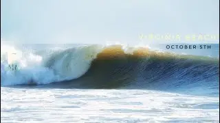 Surfing 1st Street in Virginia Beach