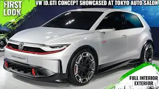 Volkswagen ID.GTI Concept Showcased @ Tokyo Auto Salon 2026 - First Look - Full Interior Exterior