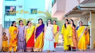 Bride Haldi Ceremony  l  Monika  l  Cinematic Video 4K  l Mani studio 7013496636
