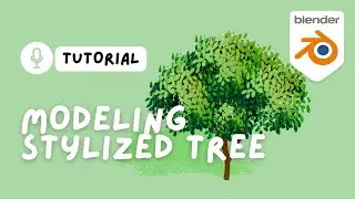 How to make 3D Stylized Tree in Blender | Blender Tutorials