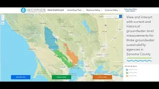 How to Navigate the Sonoma County Groundwater Data Dashboard