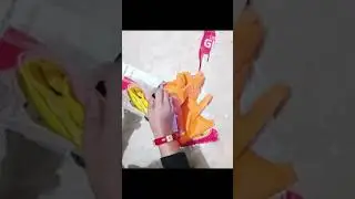 Hand gloves 🧤 dishwashing for winter 🥶||meesho hand gloves haul 👏#handgloves  #biharibahuanu