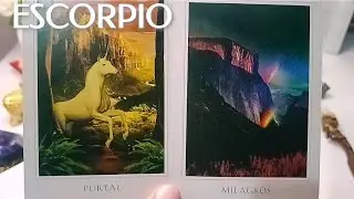 ESCORPIO☀️ATRAVIESAS EL PORTAL MÁS GRANDE DE TÚ VIDA!! SUCEDEN LOS MILAGROS 