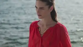 Ancient Kallos SS24  Nisi Blouse Red