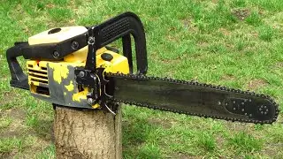 McCulloch Pro Mac 650 Chainsaw In Action