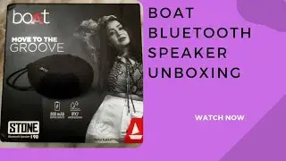 Boat bluetooth speaker stone 190 unboxing| Boat speaker| best blututh speaker #boat #speaker#viral