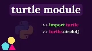 Python Turtle Graphics - Draw Circle | Fill Color | Circle Method