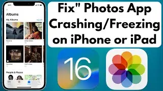 How to fix Photos App Crashing & Freezing on iPhone or iPad Here&rsquo;s a Fix