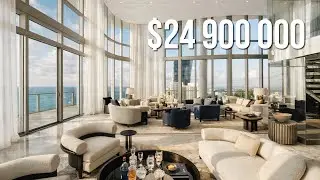 Пентхаус за $24,900,000 в Майами — личный бассейн, лифт, вид на океан