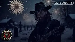 ANOTHER YEAR - Dark Country Music | Dark Outlaw Country Song (LYRIC VIDEO)