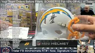 2025 Tirstar Hidden Treasures Autographed Football Mini Helmets Random Team #1 Case Break 6 25 25