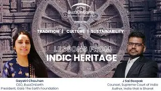 J Sai Deepak on Lessons From Indic Heritage #Tradition #Culture #Sustainability with Gayatri Chauhan