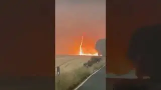 Fire tornado in Chile Огненный торнадо в Чили #shorts #short #video #subscribe #youtubeshorts #yt