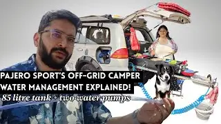 Pajero Sport Overlander &ndash; How Our Off Grid Water System Works