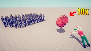 GOD PRESENT ELF vs ARMY OF UNITS 🔥 TABS - Totally Accurate Battle Simulator