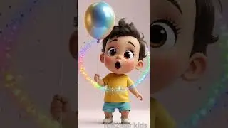 🎈 Wow! Magic Balloon Colour Surprise 🌈#KidsShorts#BabyLearning#ColorLearning#LearnColors#