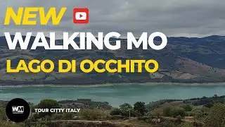 WALKING LAGO DI OCCHITO CAMPOBASSO MACCHIA VALFORTORE  ITALY  🔴 NEW  Walking  Molise  [4K UHD] 🔴