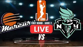 LIVE: Phoenix Mercury x New York Liberty WNBA LIVE SCOREBOARD | Game 2