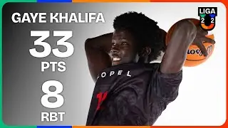 GAYE KHALIFA, la LOCOMOTORA de su equipo | Liga U 2025-26