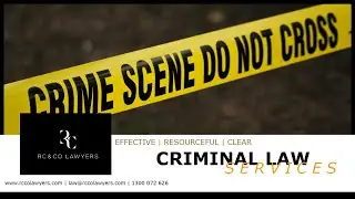 RC & CO LAWYERS | Criminal Law Services