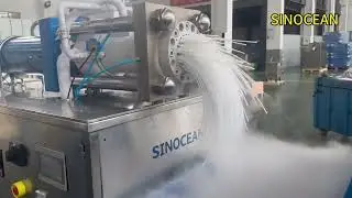 SINOCEAN Dry ice pelletizer ｜dry ice production machine for dry ice blasting, cold chain industries.