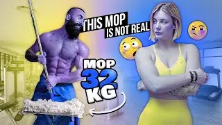 Anatoly GYM PRANK - ANATOLY Uses 32kg Mop in the Gym #165 | Bodybuilders Laughed&hellip; #undercoverpower
