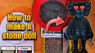 How to Make a Stone Doll | Artificial Stone Casting Tutorial