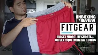 The battle of FITGEAR Shorts :  Unisex Microlite Shorts VS Unisex Pique Everyday Shorts