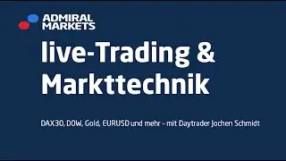 EUR/USD und DOW live-Trading, Markttechnik und mehr - direkt im MetaTrader 4