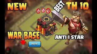 Clash Of Clans | NEW 2017 TH10 WAR BASE ANTI EVERYTHING + ANTI ALL TROOPS + ANTI 2 STARS