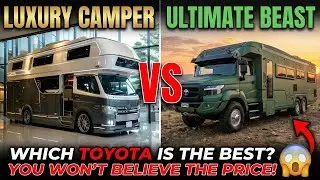 Toyota Double Decker против HikeCruze 6x6 &ndash; какой из них является королем роскоши?