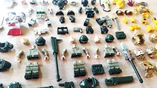 Lego warhammer 40k | custodian guard, terminator squad, space marine | unofficial lego
