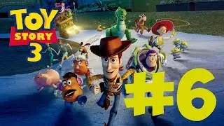 Toy Story 3 The Video Game: Mission 6 - Sunnyside Escape! (HD Gameplay)