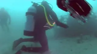 Rescue dive in Monterey Bay