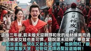 退婚三年後,再重逢,前未婚夫將軍迎親隊和我的棺材擦肩而過“這林家女娃也是可憐,聽說還未成親，畢竟當年聖旨退婚，現在又被被夫家退婚了正常”他瞬間紅了眼撕碎喜服 嚎啕大哭：可我從未請過聖旨退婚啊！#古言
