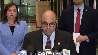 Officials give updates as Chicago man charged with terrorism in violent CTA attack | FULL presser