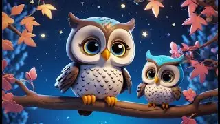 Nina Owl Says Whoo Whoo Whoo | Fun Owl Song for Toddlers | Cute Animal Nursery Rhyme