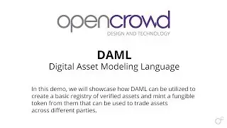 Digital Asset Modeling Language Use Case Demo