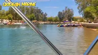 Rc Boat Fun in the Sun! Oxidean Marine Dominator Mono Lake Havasu, Az