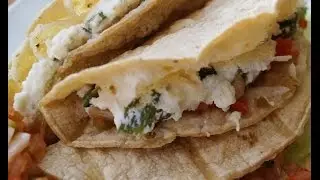Tacos Dorados de REQUESON o QUESO RICOTTA| F&aacute;ciles y Deliciosos