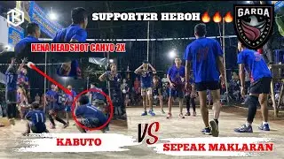 Supporter Heboh Cahyo headsott🔥🔥🔥  KABUTO VS SEPEAK MAKELARAN