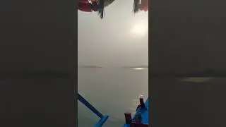 Morning view while boating in Ganga #tuhinsaha #youtubeshorts #youtubeshorts #ganga #harhargange