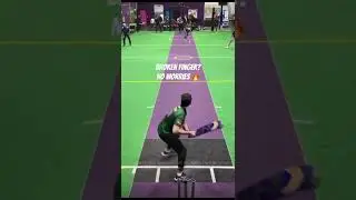 Anas smashes sixes with a broken finger&mdash;proving true grit on the field! 💪🏏 #unstoppable