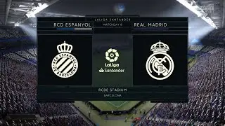 FIFA 22 - Espanyol vs Real Madrid - La Liga Matchday 8
