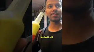 $0.60 Saffron Milk in Delhi, India 🇮🇳