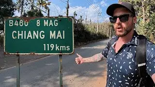 Forced To Walk 119km With No Plan, Until This Happened... (Pai to Chiang Mai) 🇹🇭
